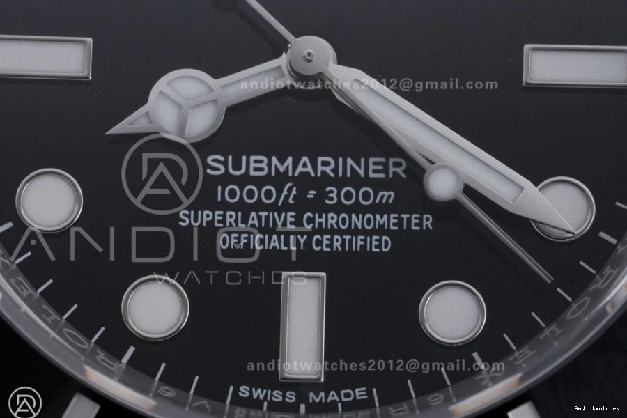 SA Best Case and 1:1 Bracelet SS 114060 No Clean Edition Submariner 904L 1130 Durable Date 1119